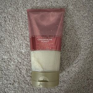 NEW Bath & Body Works Champagne Toast Scrub - Pink & Cream with Gold